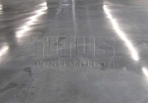 Discoloration of Polished Concrete