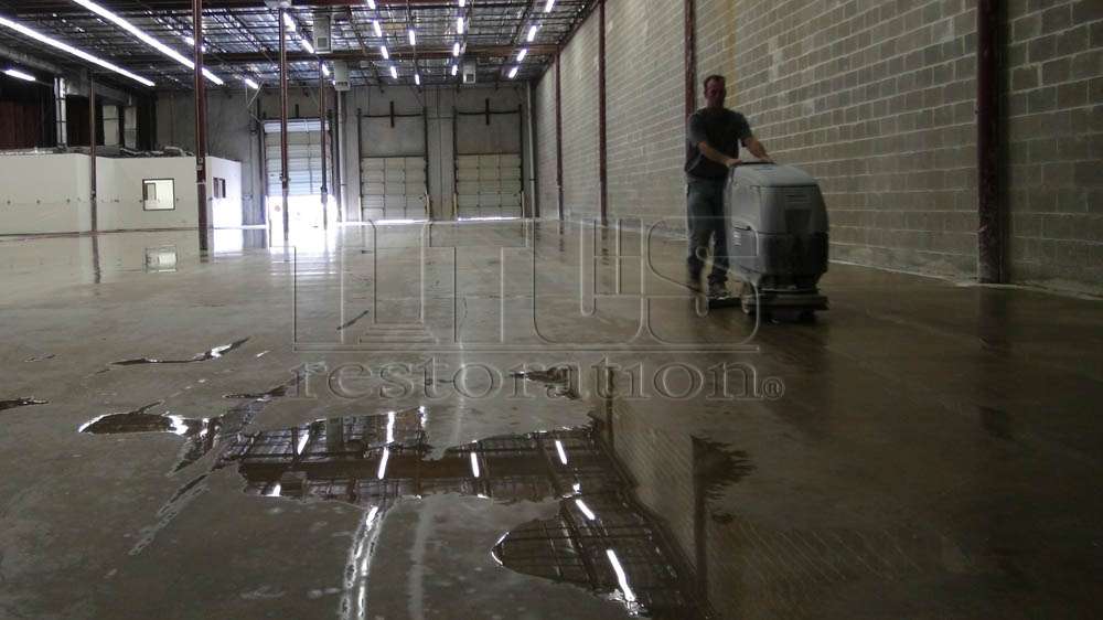 Concrete cleaner and neutralizer can be used on any floors where pH imbalances occur
